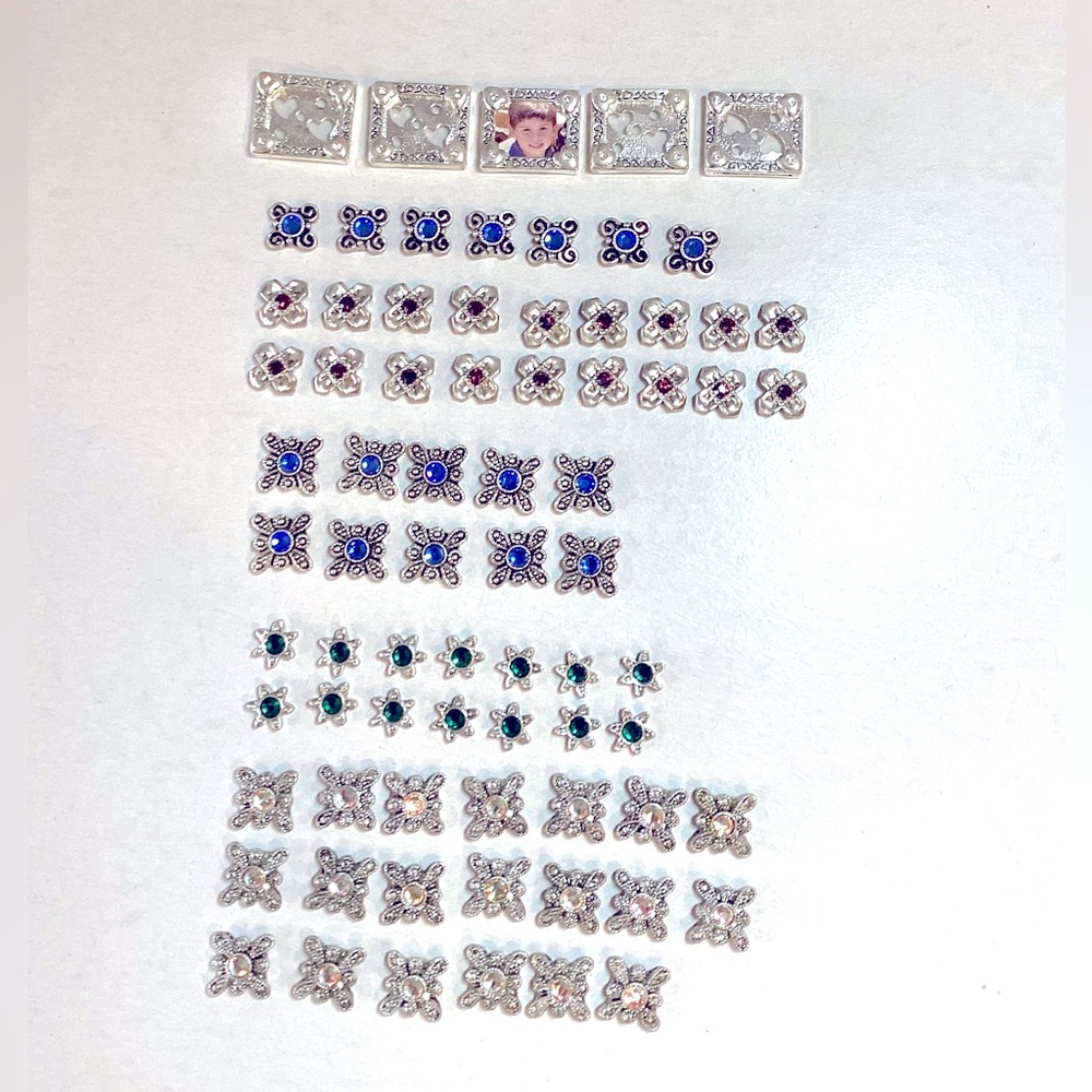 Swarovski Crystal Designer Sliders (set C)